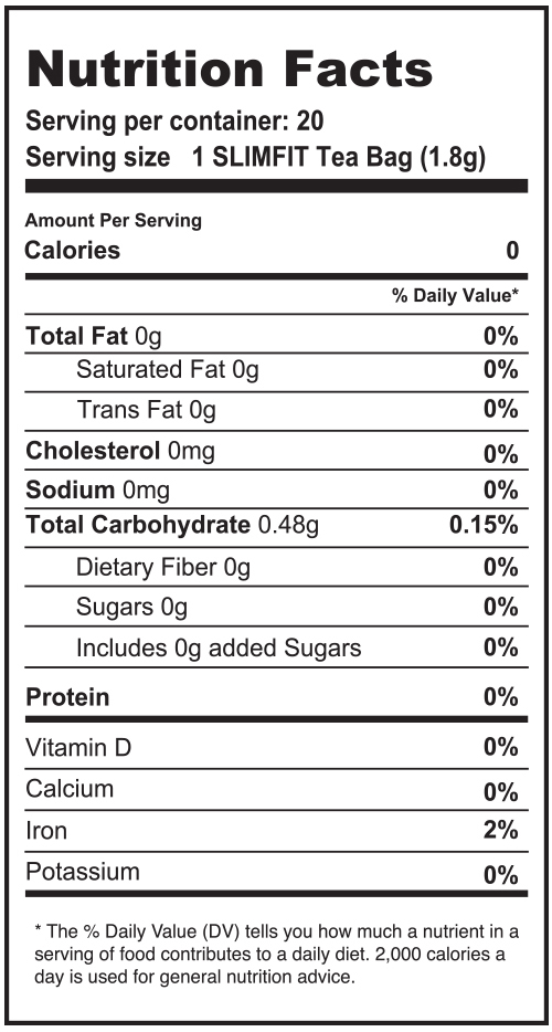 nutrition Slimfit Infusion